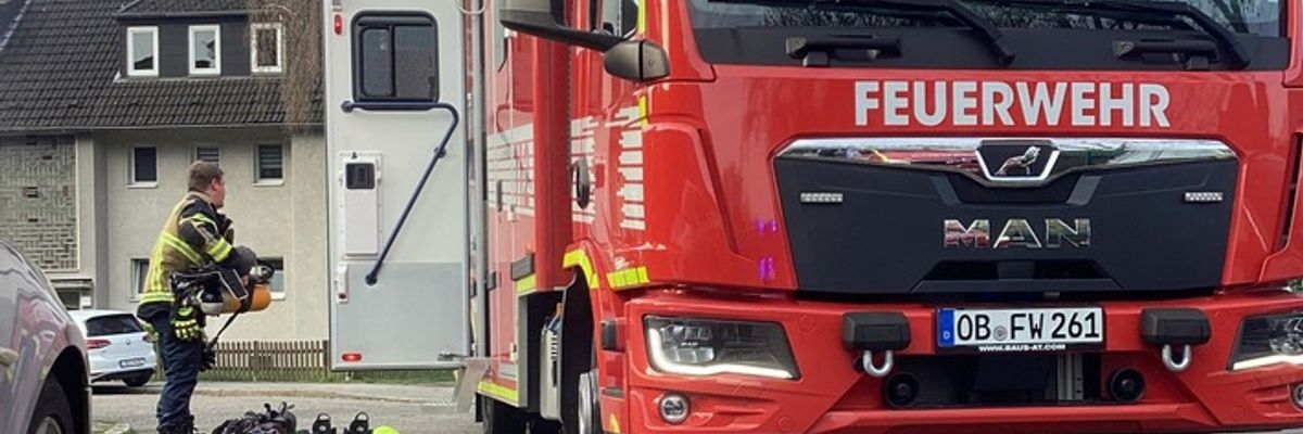 FW-OB: Katzen beim Entstehungsbrand gerettet