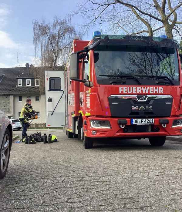 FW-OB: Katzen beim Entstehungsbrand gerettet