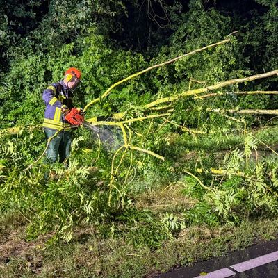 FW Flotwedel: Unwetterfront sorgt für mehrere Einsätze der Feuerwehren im Flotwedel