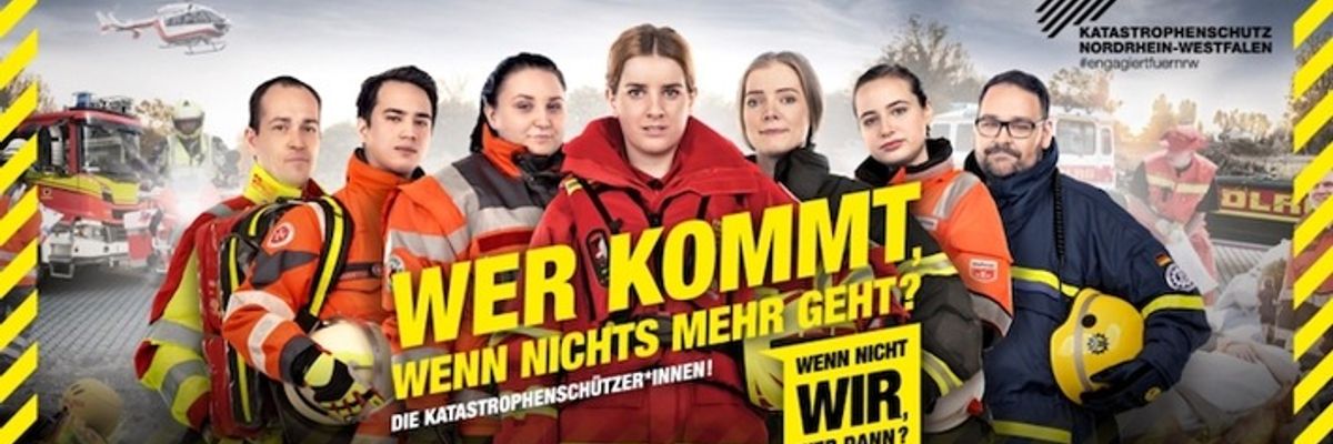FW-MG: Gemeinsame Einsatzübung von Johannitern und Maltesern