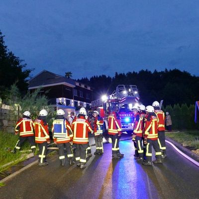 FW Stockach: Brand eines Dachstuhls