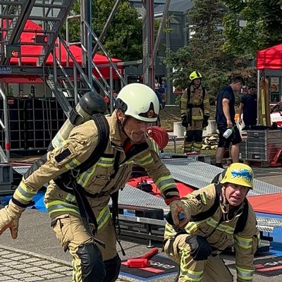 FW Konstanz: 3. Firefighter Combat Challenge Stuttgart