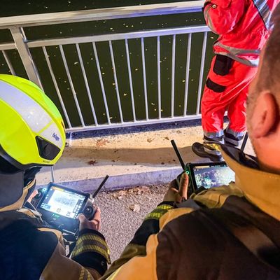 FW-MK: Person in der Ruhr - Einsatz in der Nacht zu Sonntag