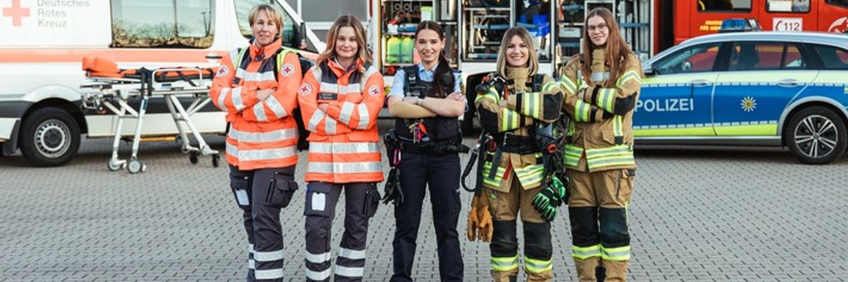 FW Weinheim: Weltfrauentag. Gemeinsam tragen wir Verantwortung. Frauen stärken Blaulicht-Teams