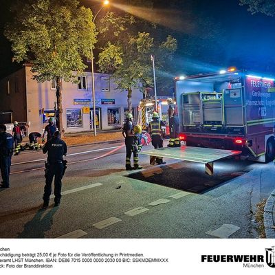 FW-M: Wochenendrückblick der Feuerwehr München für den 14 . bis 17 . August 2026