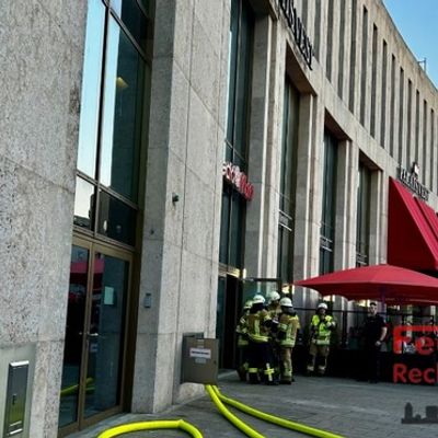 FW-RE: Brand im Palais Vest in der Recklinghäuser Innenstadt - keine Verletzten