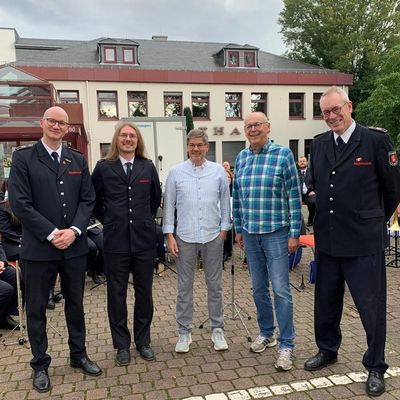 FW-Velbert: Der Musikzug der Feuerwehr Velbert auf Klangreise: Von Langenlonsheim bis ins Forum Velbert