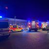 FW-AUR: Großeinsatz: Feuer in Lagerraum der Klinik-Kardiologie