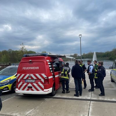 FW-BO: Ölhaltige Verunreinigung auf dem Ümminger See