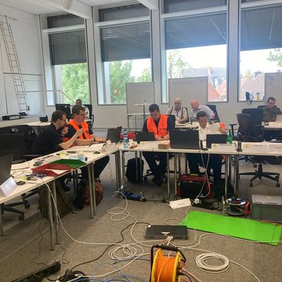 FW-EN: Technische Einsatzleitung des Ennepe-Ruhr-Kreises übt drei Tage in Münster
