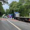 FW-AUR: Umfangreicher Dieselaustritt auf Bundesstraße