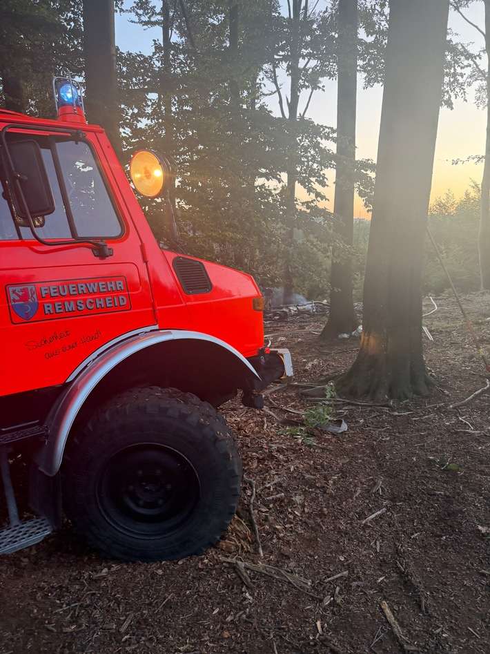 FW-RS: Waldbrand Westerholt
