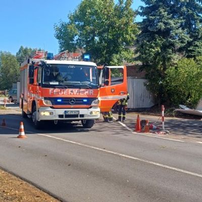 FW-NE: Unfall auf Verkehrsübungsplatz
