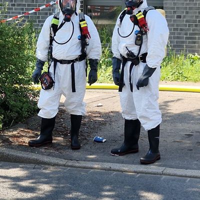 FW-Velbert: Umfangreicher Gefahrguteinsatz in Velbert-Mitte erfolgreich abgeschlossen
