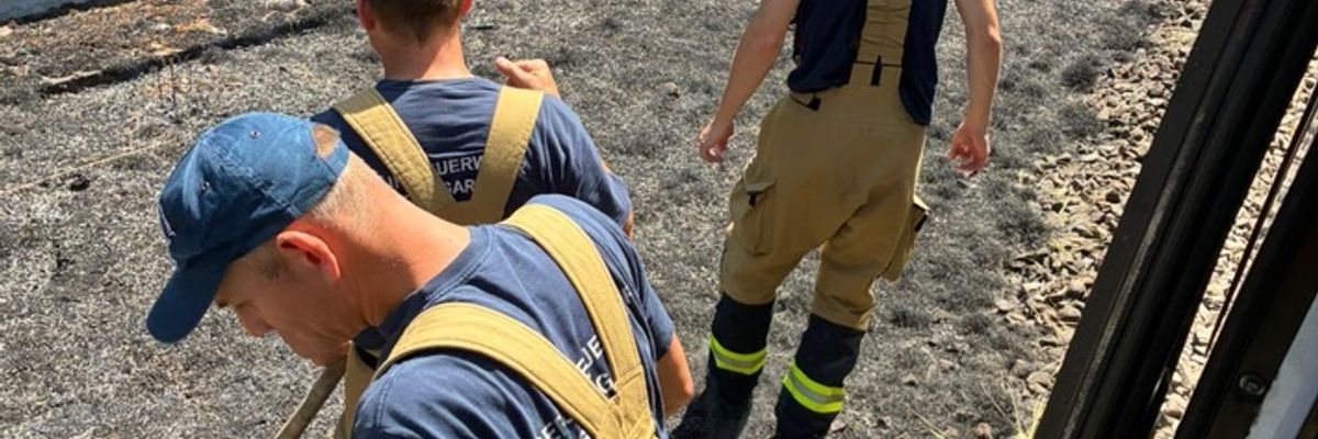 FW Stuttgart: Stuttgarter Feuerwehr löscht erneuten Vegetationsbrand am Hauptbahnhof