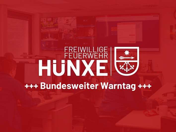 FW Hünxe: Bundesweiter Warntag am 11. September