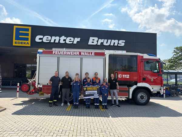 FW-AUR: Überwältigendes Resultat bei Pfandbon-Spendenaktion kommt Jugendfeuerwehr Walle zugute