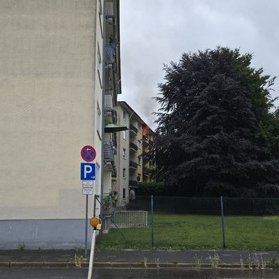 FW Düren: Balkonbrand
