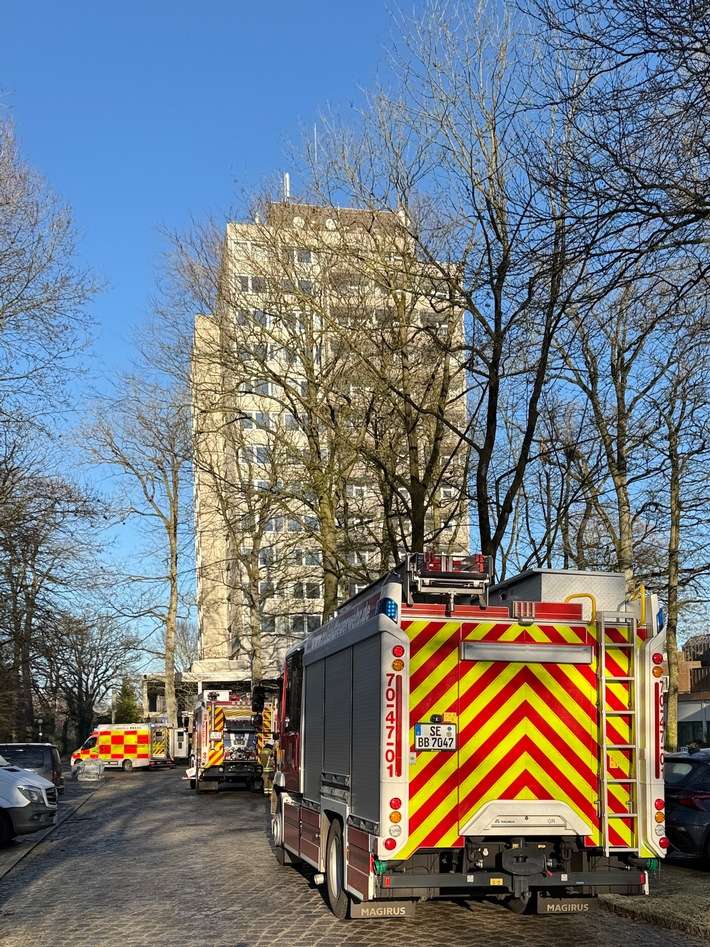 FW-SE: Kleinbrand in Senioreneinrichtung