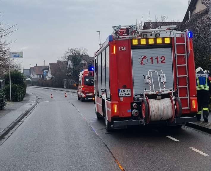FW Allensbach: G1 Gasgeruch unklar