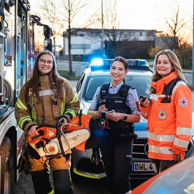 FW Weinheim: Weltfrauentag. Gemeinsam tragen wir Verantwortung. Frauen stärken Blaulicht-Teams