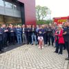 FW-PI: Schlüsselübergabe beim Erweiterungsbau der Feuerwehrtechnischen Zentrale