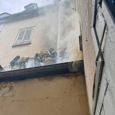 FW Konstanz: Brand einer Lüftungsanlage in einem Gastronomiebetrieb
