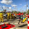 FW Dresden: Verkehrsunfall mit zwei Schwerverletzten