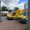 FW Dresden: Schwerer Verkehrsunfall zwischen Straßenbahn und Sattelzug