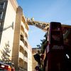 FW Dresden: Wohnungsbrand in Hochhaus - Bewohner verhindert Rauchausbreitung durch umsichtiges Handeln
