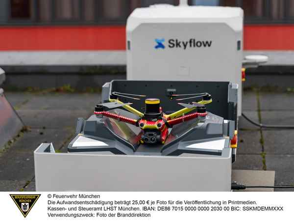 FW-M: Erfolgreicher Einsatz der automatisierten Drohnen (München)