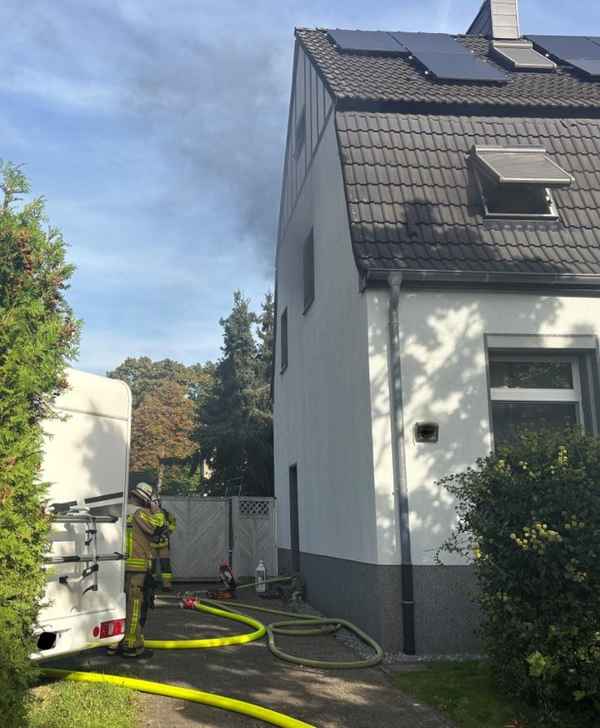 FW-GLA: Wohnungsbrand in der Hagelkreuzstraße - eine Person leicht verletzt