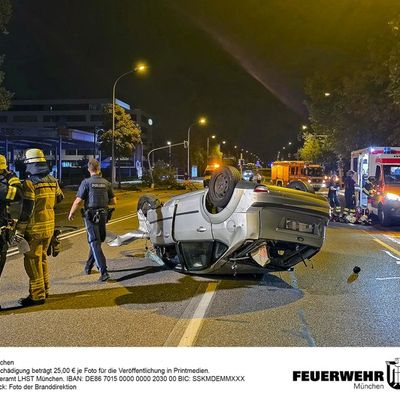FW-M: Wochenendrückblick der Feuerwehr München für den 14 . bis 17 . August 2026