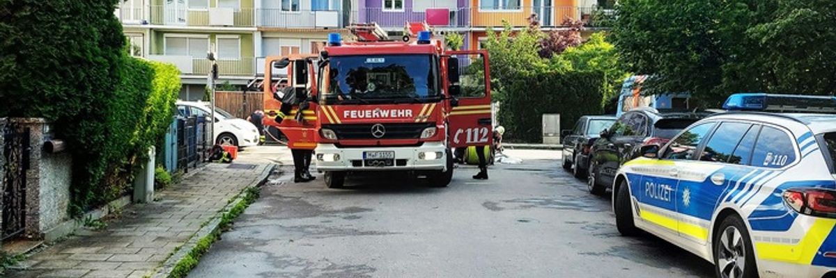 FW-M: Schwer verletzt nach Zimmerbrand (Giesing)