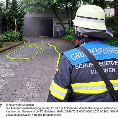 FW-M: Wochenendrückblick der Feuerwehr München (24. - 26. Mai 2025)