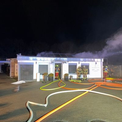 FW-SE: Gebäudebrand in Kaltenkirchen