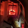 FW-OLL: Schornsteinbrand kann schnell eingedämmt werden - Flammen schlagen aus Kamin