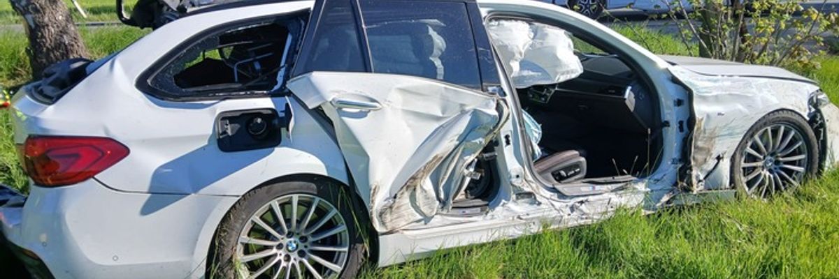 FW-Schermbeck: Unfall B58