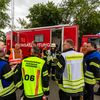 Feuerwehr MTK: "Red Tanker '25": 120 Einsatzkräfte proben Gefahrstofflage an der Heinrich-von-Kleist-Schule Eschborn