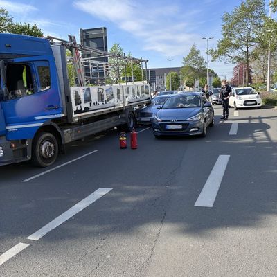FW-MH: FW-MH: Verkehrsunfall Mülheim-Stadtmitte