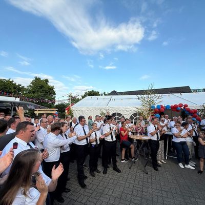 FW-WRN: Löschgruppe Langern feierte rund gelungenes Feuerwehrfest