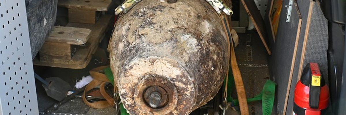 FW-M: Fliegerbombe erfolgreich entschärft (Moosach)