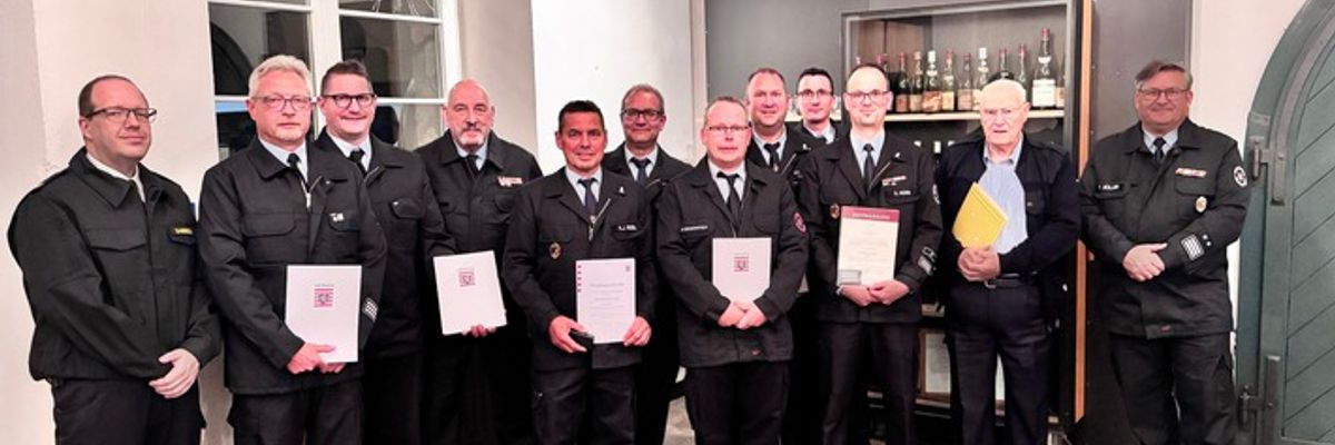 FW Rüdesheim: Rekordjahr für die Feuerwehr - Bilanz zur gemeinsamen Jahreshauptversammlung