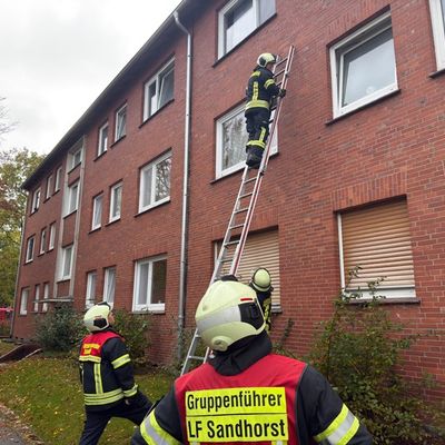 FW-AUR: Essensreste auf Herdplatte verkohlt