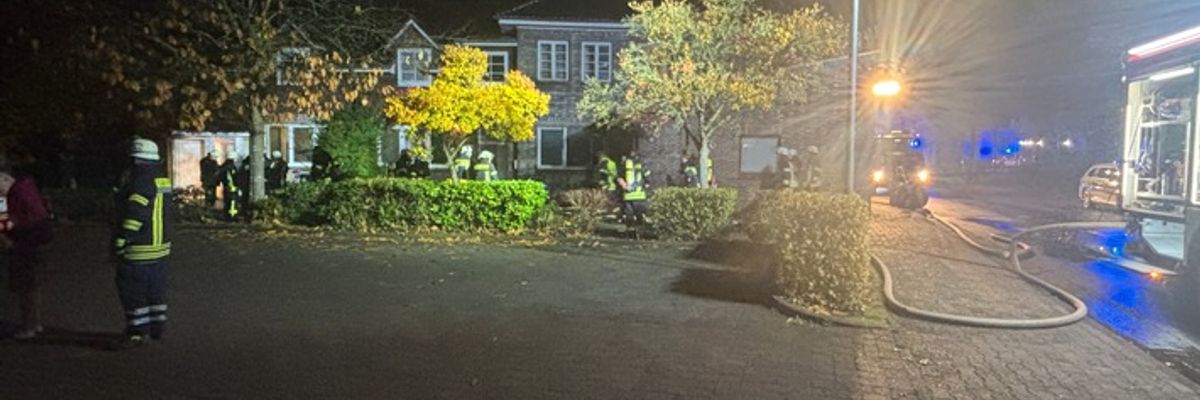 FW-ROW: Zimmerbrand in Sittensen: Feuerwehr verhindert Schlimmeres