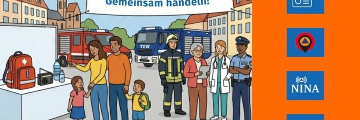 Feuerwehr Rostock: Rostock macht sich krisenfest: Bevölkerungsschutztag findet am 12. September statt