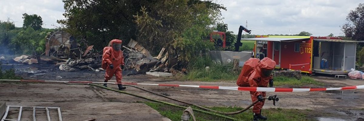 FW-RD: Gefahrstoffeinsatz der Feuerwehren in Padenstedt (Kreis Rendsburg-Eckernförde)