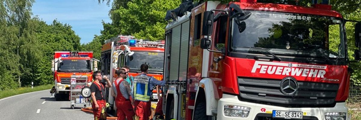 FW-SE: Erneuter Vegetationsbrand in Kaltenkirchen