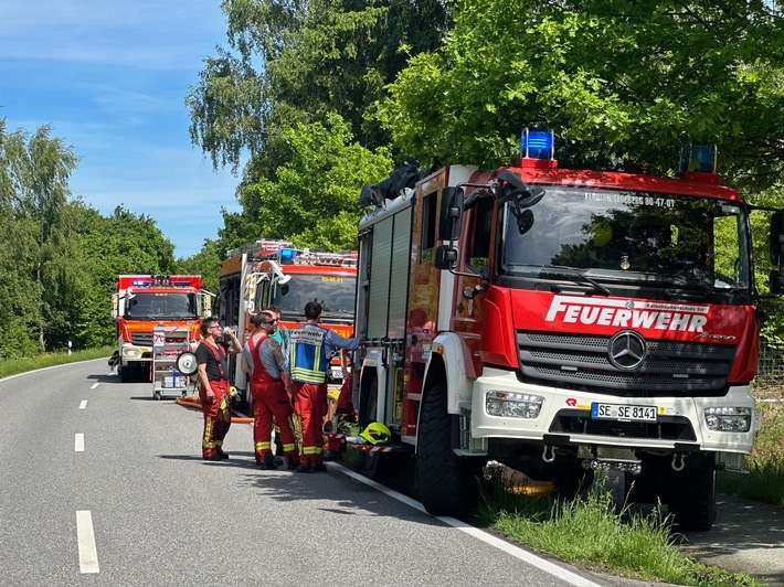 FW-SE: Erneuter Vegetationsbrand in Kaltenkirchen