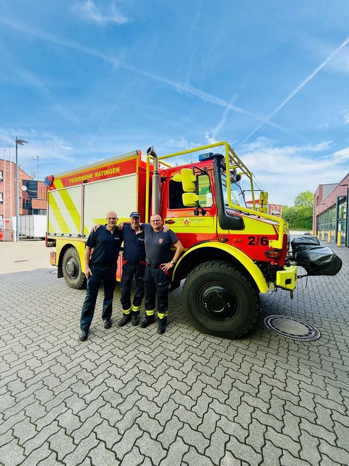FW Ratingen: Ratinger GFFF-V Einheit kehrt aus den Niederlanden zurück